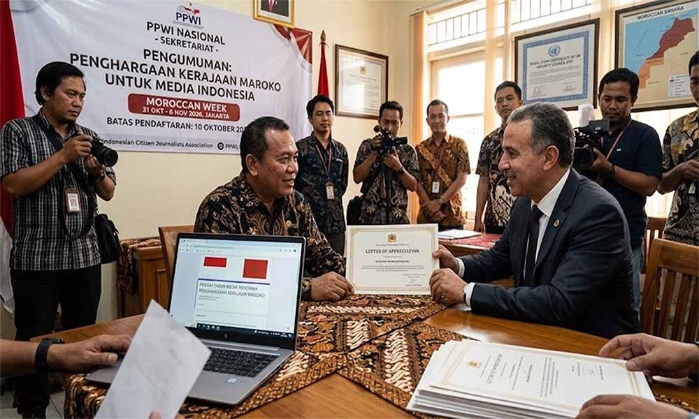 Menghubungkan Hati Melalui Pena: Kemitraan Pers Indonesia dan Maroko dalam Mengukir Peradaban Bersama